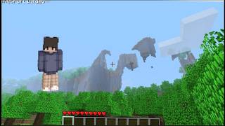 Playing Minecraft Infdev for the first time