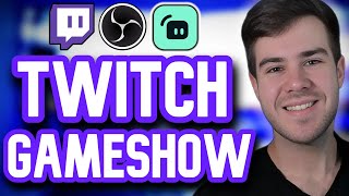 HOW TO SETUP INTERACTIVE GAMESHOWS FOR TWITCH CHAT✅(StreamGamesTV Guide)