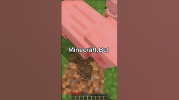 Minecraft, But if I see Mobs The video Ends..