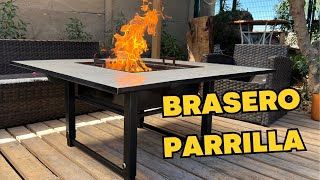 BRASERO y PARRILLA con MESA