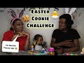 Easter Cookie Challenge || Can’t Drink Any Water!!! Ft. My Boyfriend &amp; Our Baby!