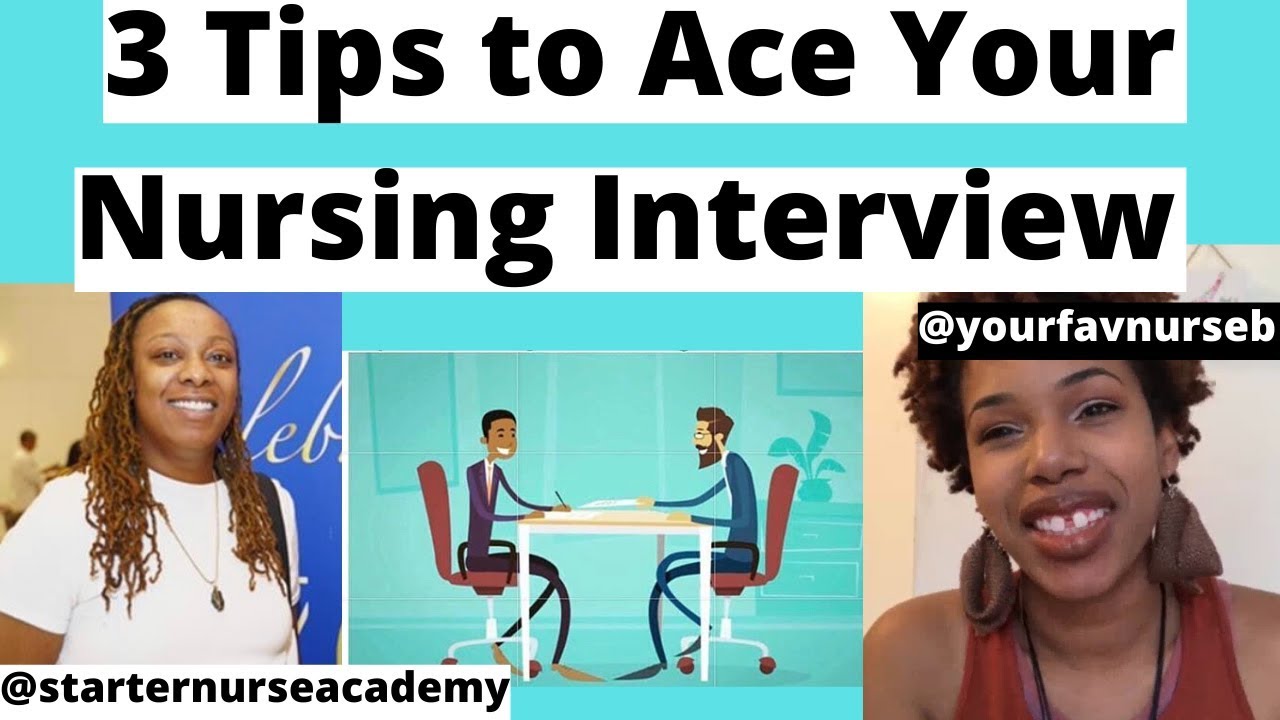 Interview Tips from a Nurse Practitioner YourFavNurseB YouTube