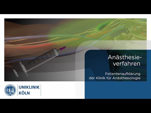 Narkoseverfahren (Patientenaufklärung der Anästhesiologie) | Uniklinik Köln.