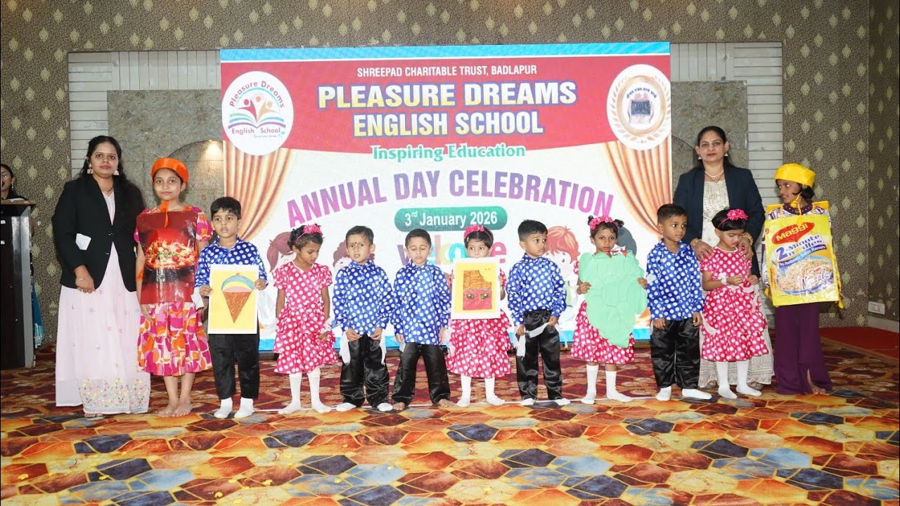 Food Dance I Annual day I PD English school Badlapur East 