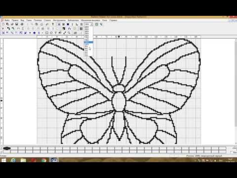 Как создать схему вышивки бисером в Pattern Maker.