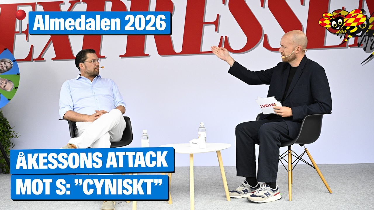 Jimmie Åkesson (SD) i Viktor möter: Jag köper inte det