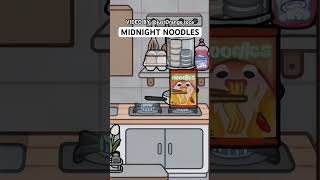COZY VIBES AND LATE NIGHT COOKING 🍜 when hunger hits after bedtime 🫣 by @just0range.toca