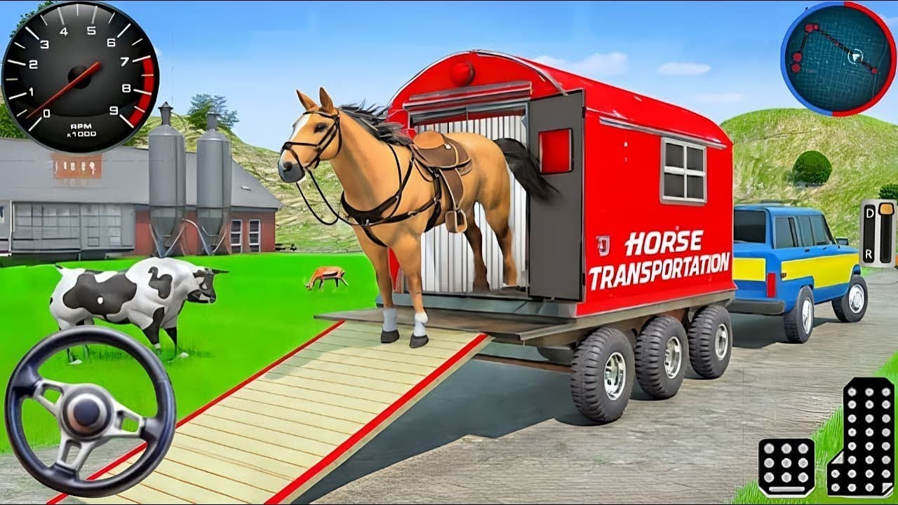 indian vehicle simulator 3d gameplay horse transport gameplay