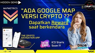 #190 MAPMETRICS | CARA DAPAT CRYPTO SAMBIL SHARE INFO LALU LINTAS | CRYPTO REVIEW INDO | $MMAPS ICO screenshot 4