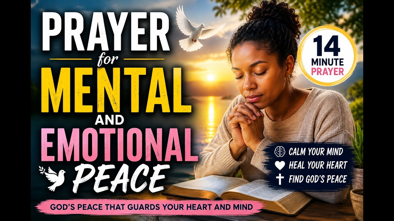 Prayer for Peace of Mind | Release Anxiety & Find Rest in God