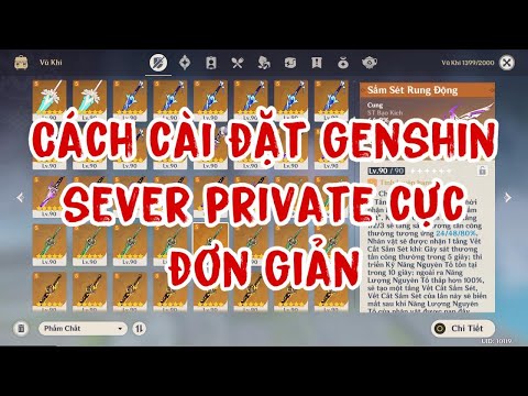 #1 Cách Cài Sever Private Cho Genshin Cực Đơn Giản Đây Ae Ơi!! Mới Nhất