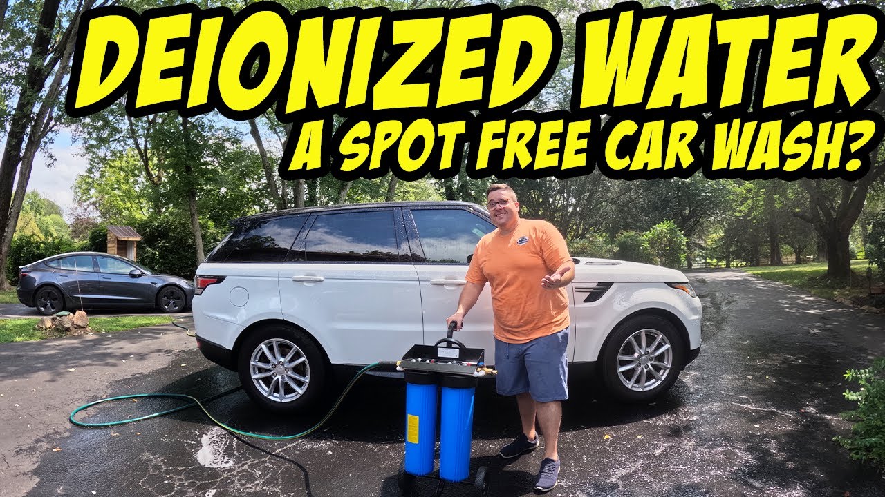 Deionized Water Car Wash – Is It Really Better? Let's test the ISpring Water System!