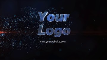 Create a logo reveal with 3d wolf animation