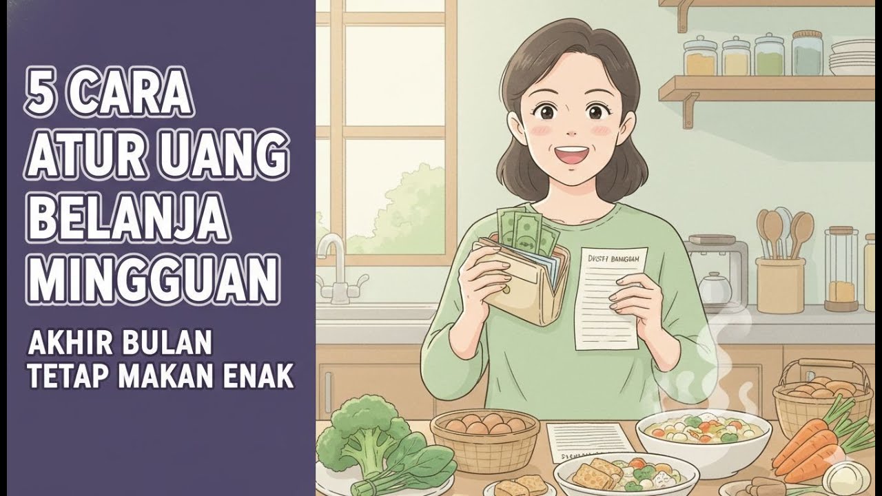 5 Cara Atur Uang Belanja Mingguan Biar Akhir Bulan Tetap Bisa Makan Enak Tanpa Ngutang.
