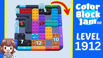 Color Block Jam Level 1009 (1912) Solution Walkthrough