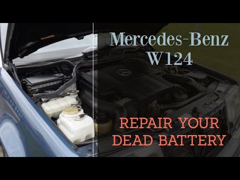 Mercedes Benz W124 – How to repair your dead flat battery Renovate battery Class E