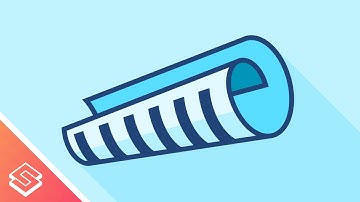 Inkscape Tutorial: Rolled Sheet of Paper Icon/Logo