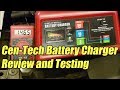 Cen-Tech Battery Charger & Starter Review and Testing Harbor Freight