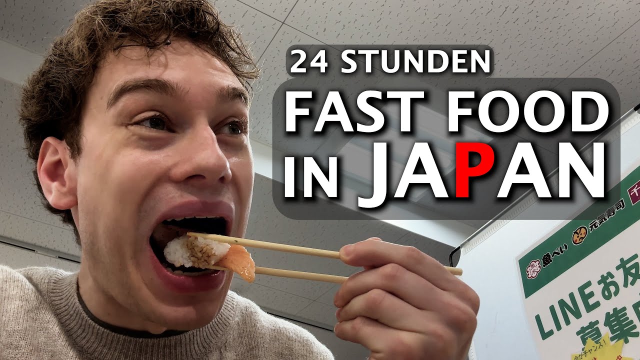 Ich habe einen Tag nur Fast Food in Japan 🇯🇵 gegessen