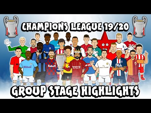 🏆UCL GROUP STAGE HIGHLIGHTS🏆 2019/2020 (UEFA Champions League Best Games and Top Goals)