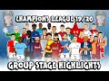 🏆UCL GROUP STAGE HIGHLIGHTS🏆 2019/2020 (UEFA Champions League Best Games and Top Goals)