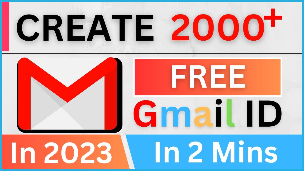 Create 1000Gmail ID Just In 2 Mins  Using Gmail ID Generator For FREE