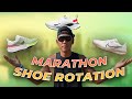 My marathon shoe rotation