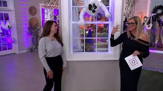 Grandin Road 30" Motion Activated Tapping Witch on QVC