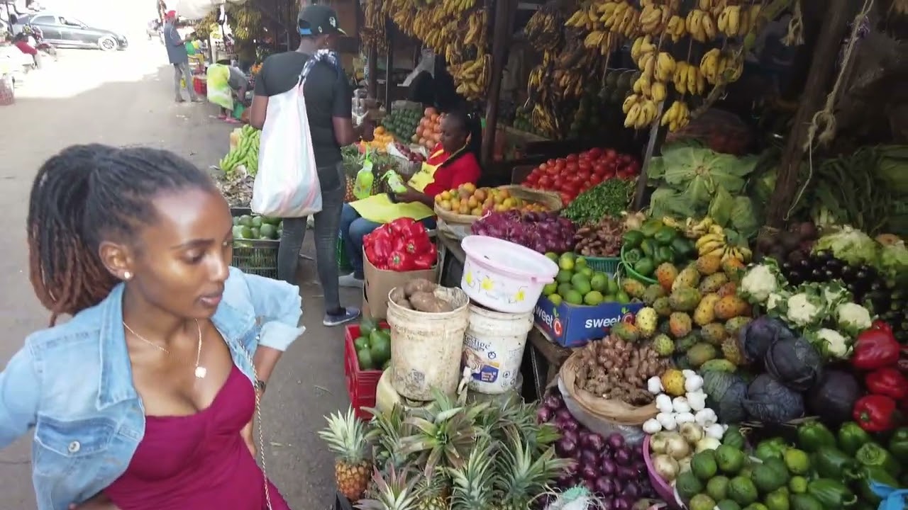 A Day In Ngara Market Nairobi Shopping For Alkaline Fruits