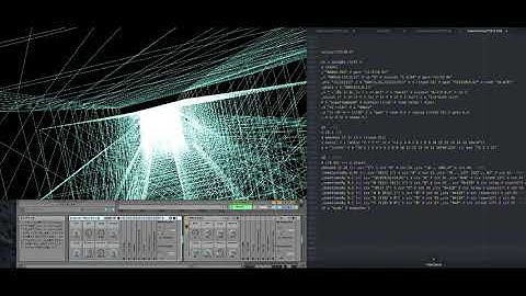 Tidalcycle Simple Techno and VJ / moistpeace