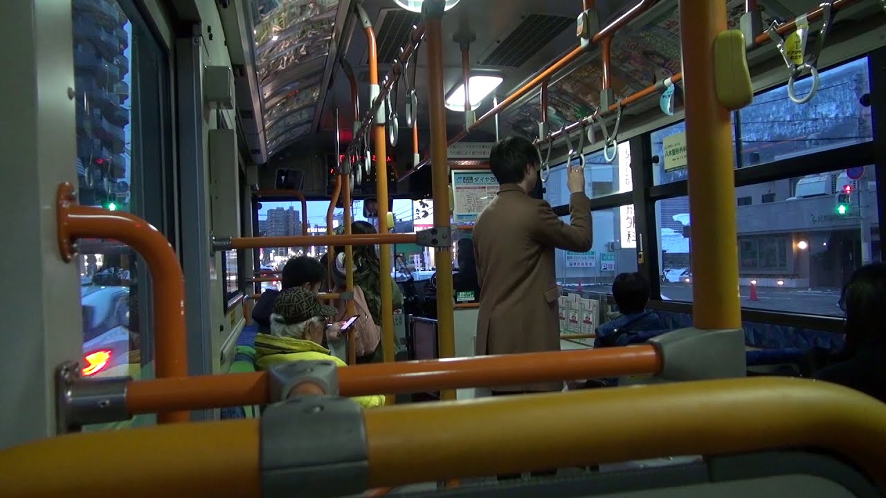 【路線バス】ジェイ・アール北海道バス ＪＲ北海道バス 桑11系統 ISUZUマニュアル車