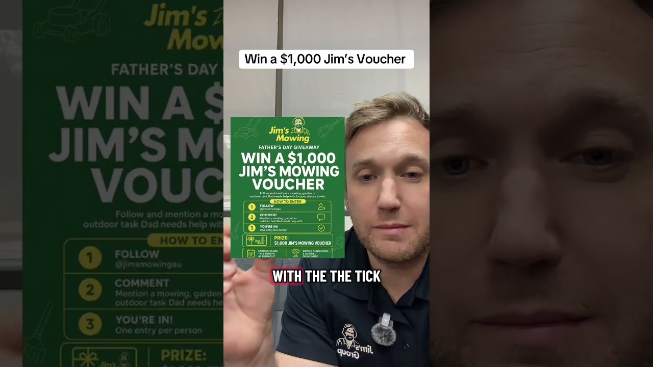 Check us out on instagram Jimsgroupofficial and jimsmowingau to enter #jimsgroup #jimsmowing