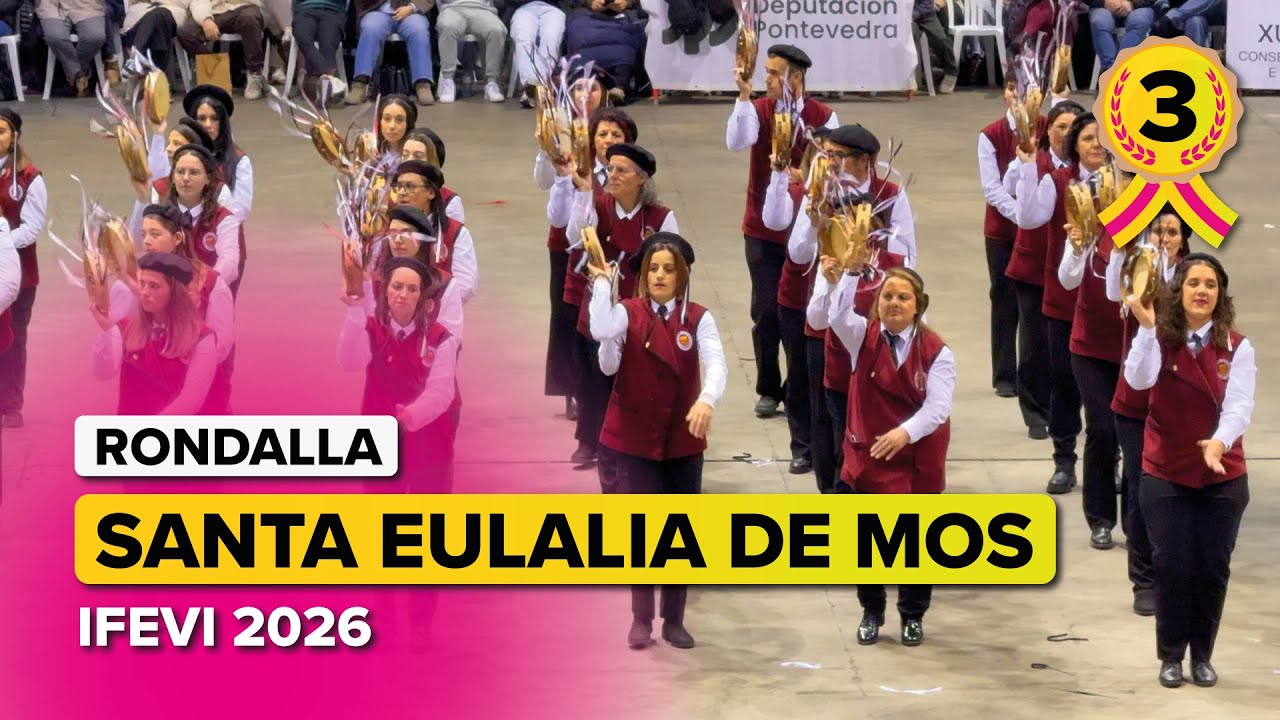 RONDALLA Santa Eulalia de MOS 🎶 | 3° PREMIO Concurso de Rondallas IFEVI 2026 🥁