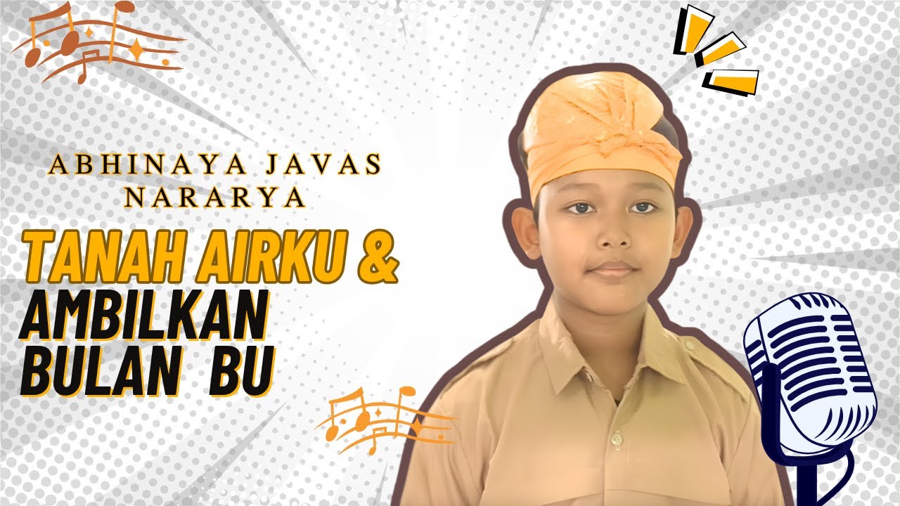 ABHINAYA JAVAS NARARYA || LAGU TANAH AIR || AMBILKAN BULAN BU
