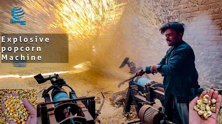 Giant popcorn cannon | Explosive popcorn cannon | Ancient technology | Machines and industry