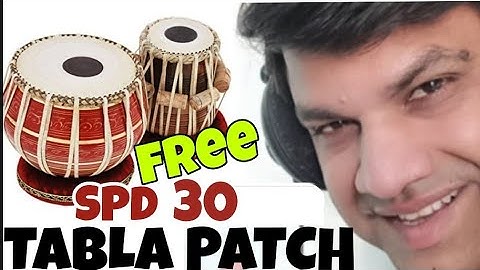 tabla patch | roland spd 30 tabla patch | octa[ad tabla | tabla on octapad | octapad par tabla