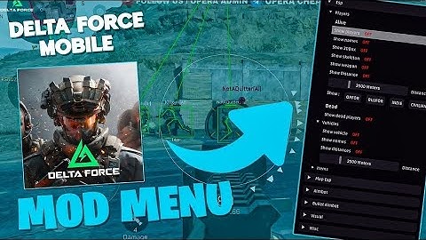 Delta Force Mobile Android Hack-Aimbot, ESP & Bullet Track Gameplay(2025)