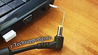 r/Techsupportgore | improvise. adapter. overcome.