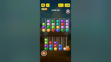 ball sort puzzle level 93 easy