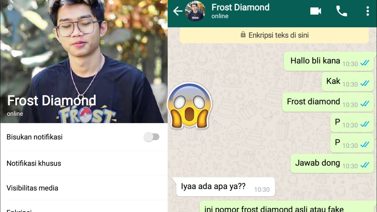No Wa Frost Diamond 2021 Asli Jejak Belajar