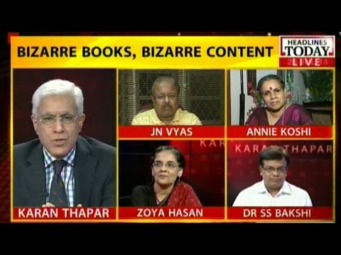 To The Point - Karan Thapar - To The Point: Will GJ govt change their minds about the bizarre books?