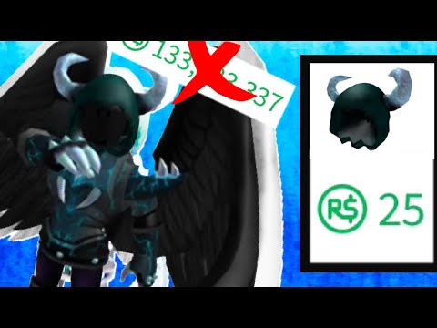 How To Get A Dominus For Only 25 Robux Working 2019 Cheap - hooded horned ice warrior roblox