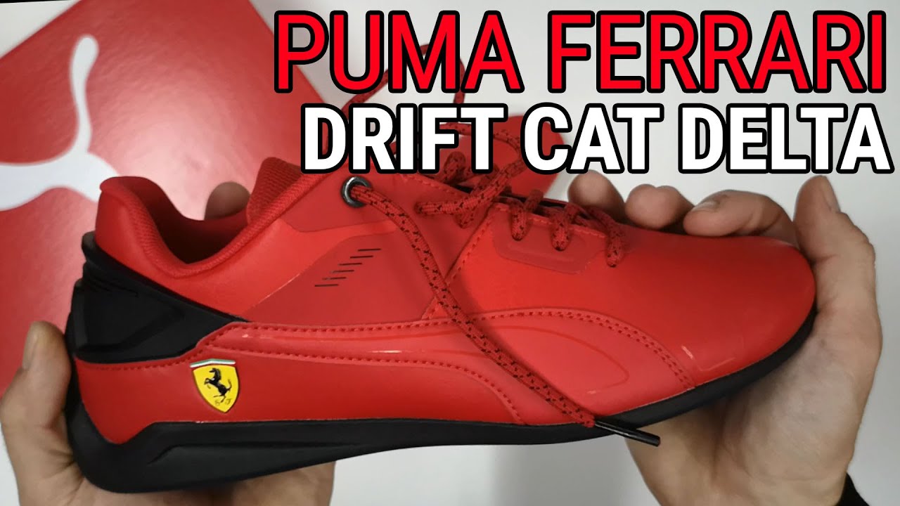 Puma Ferrari Drift Cat DELTA Shoes review - FansBRANDS.com - YouTube