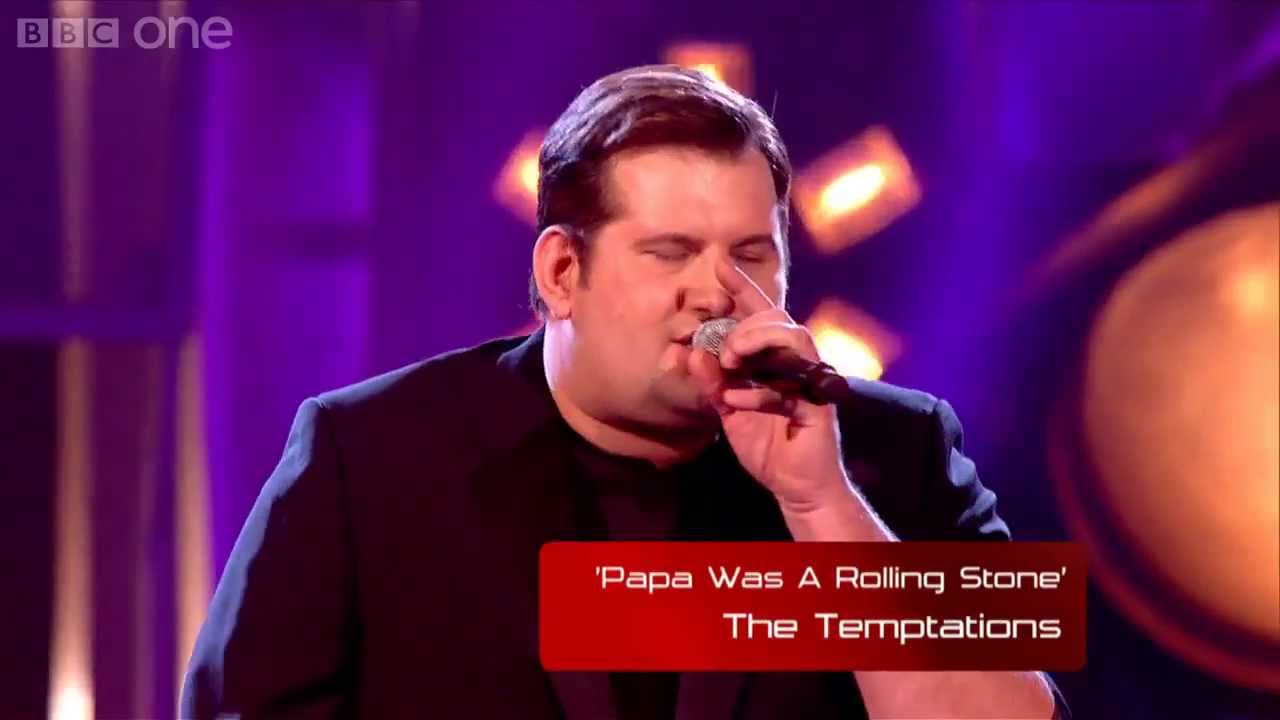 [HD] The Voice UK 2013 Jamie Bruce performs 39 Papa Was A Rolling Stone  The Knockouts 1