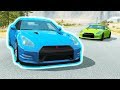 Nissan GT-R (R35) Crash Testing - BeamNG drive