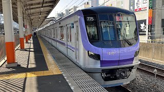 東京メトロ18000系18104F 草加駅発車