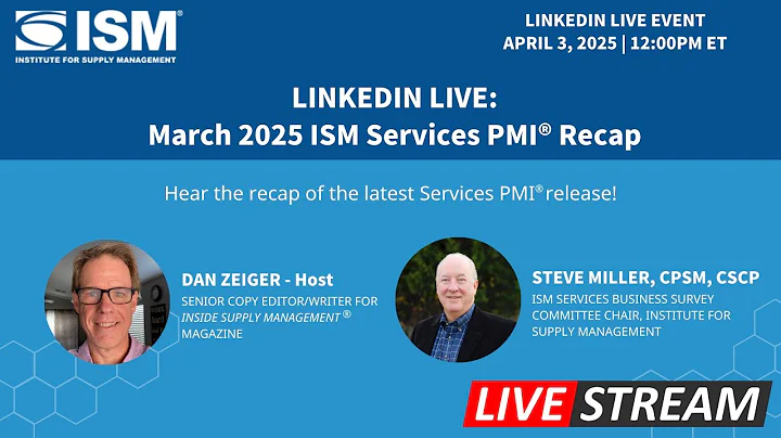 March 2025 ISM Services PMI Report Recap (LinkedIn Live)