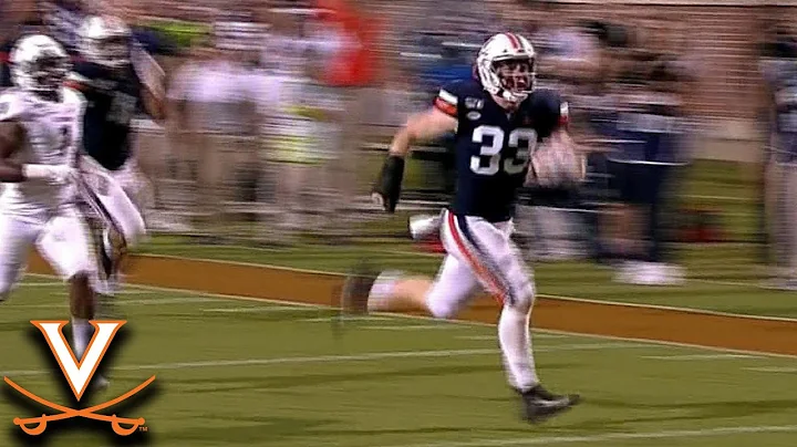 UVA's Zane Zandier Gets Big Pick Six For Virginia
