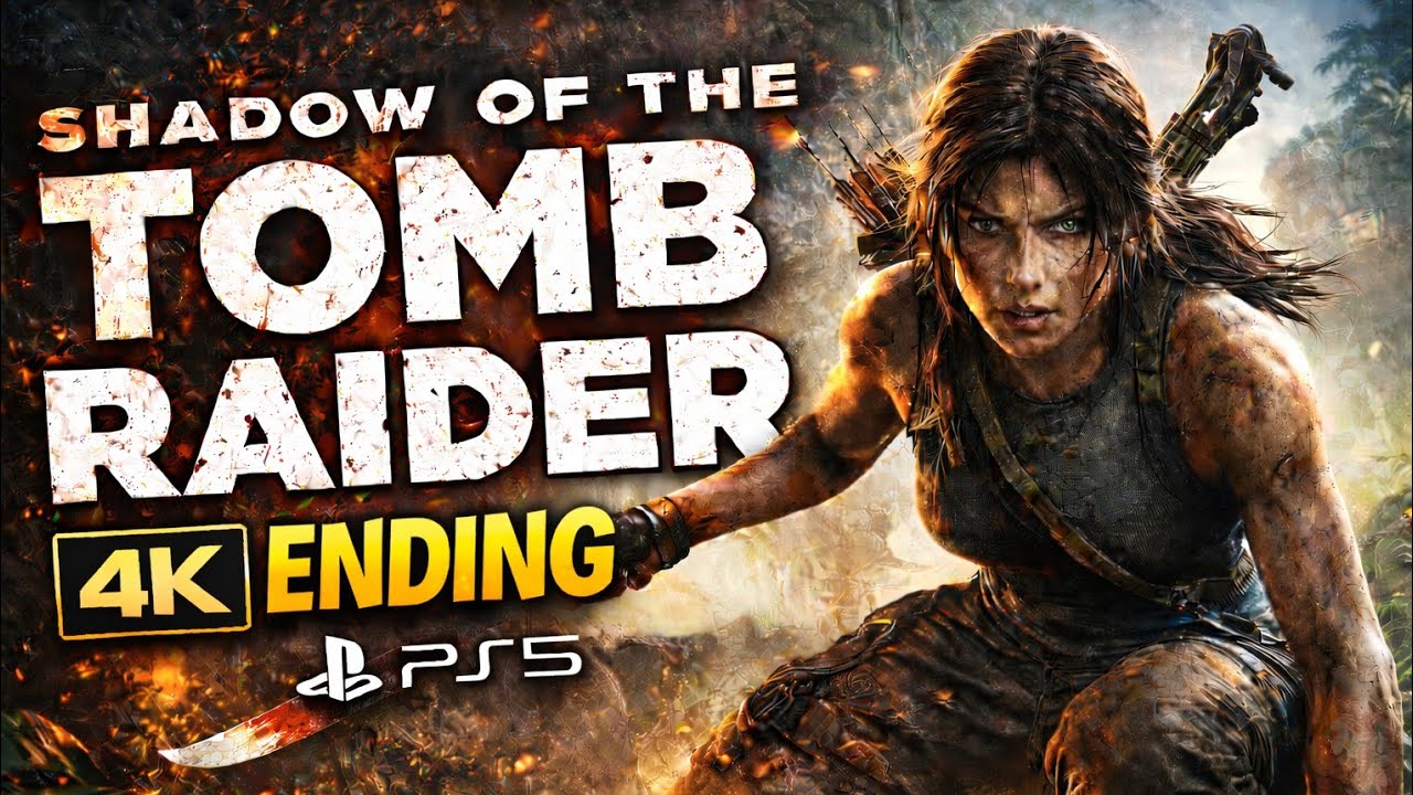 Shadow of the Tomb Raider | Part 7 (Ending) - Where Gods Fall | No Commentary | 4K