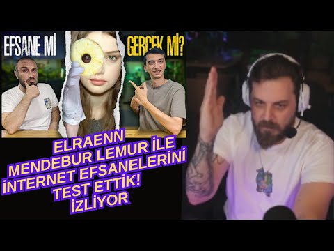 Elraenn | Uras Benlioğlu - MENDEBUR LEMUR İLE İNTERNET EFSANELERİNİ TEST ETTİK! İzliyor! TEPKİ